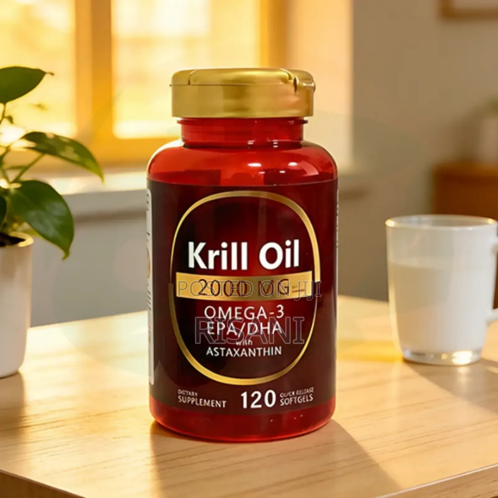 Antarctic Krill Oil 2000mg Omega 3 Epa/Dha With Astaxanthin