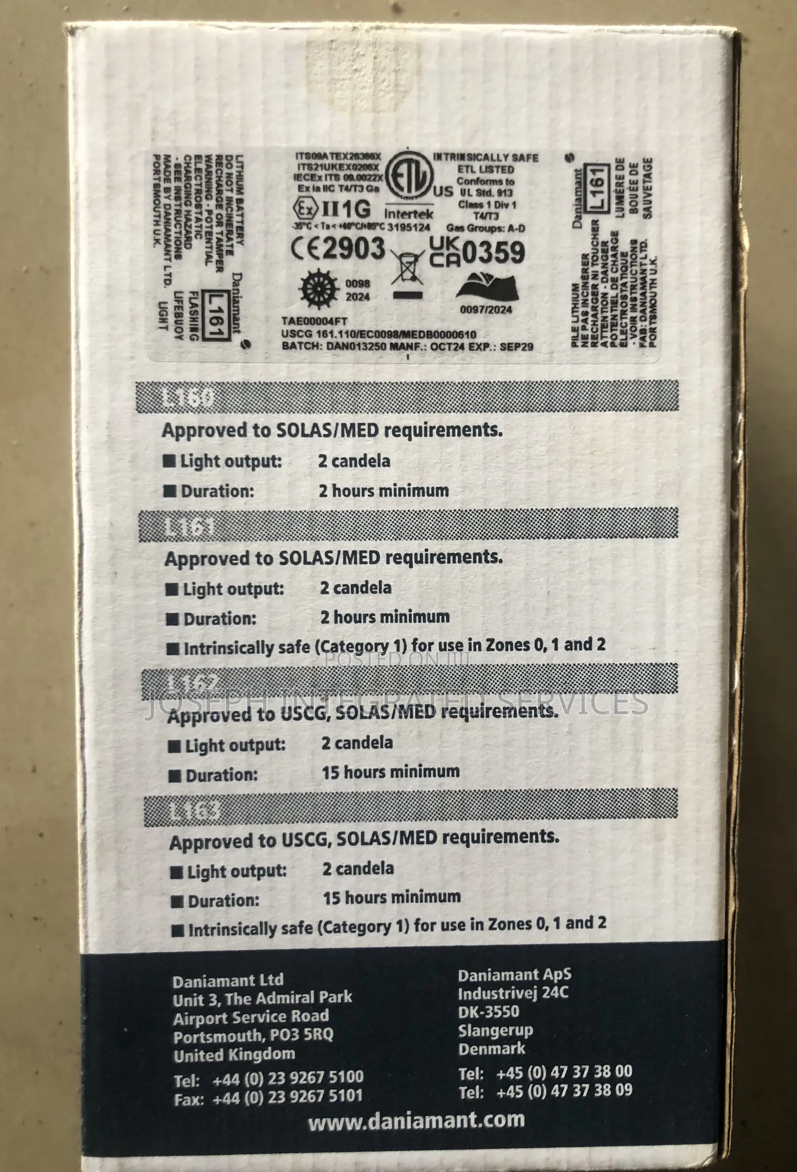 Daniamant Lifebuoy Light (L 161)
