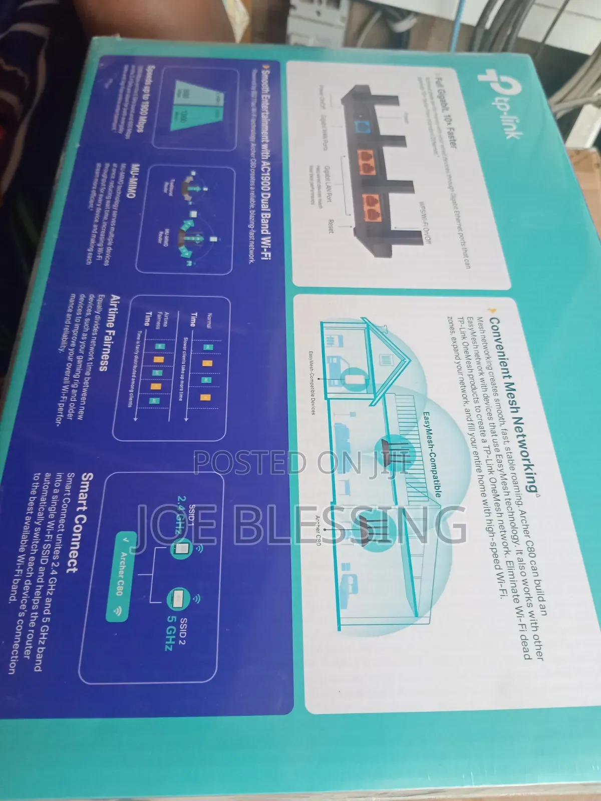 Ac 1900 Wifi Router Dual Band/ Mu_mino