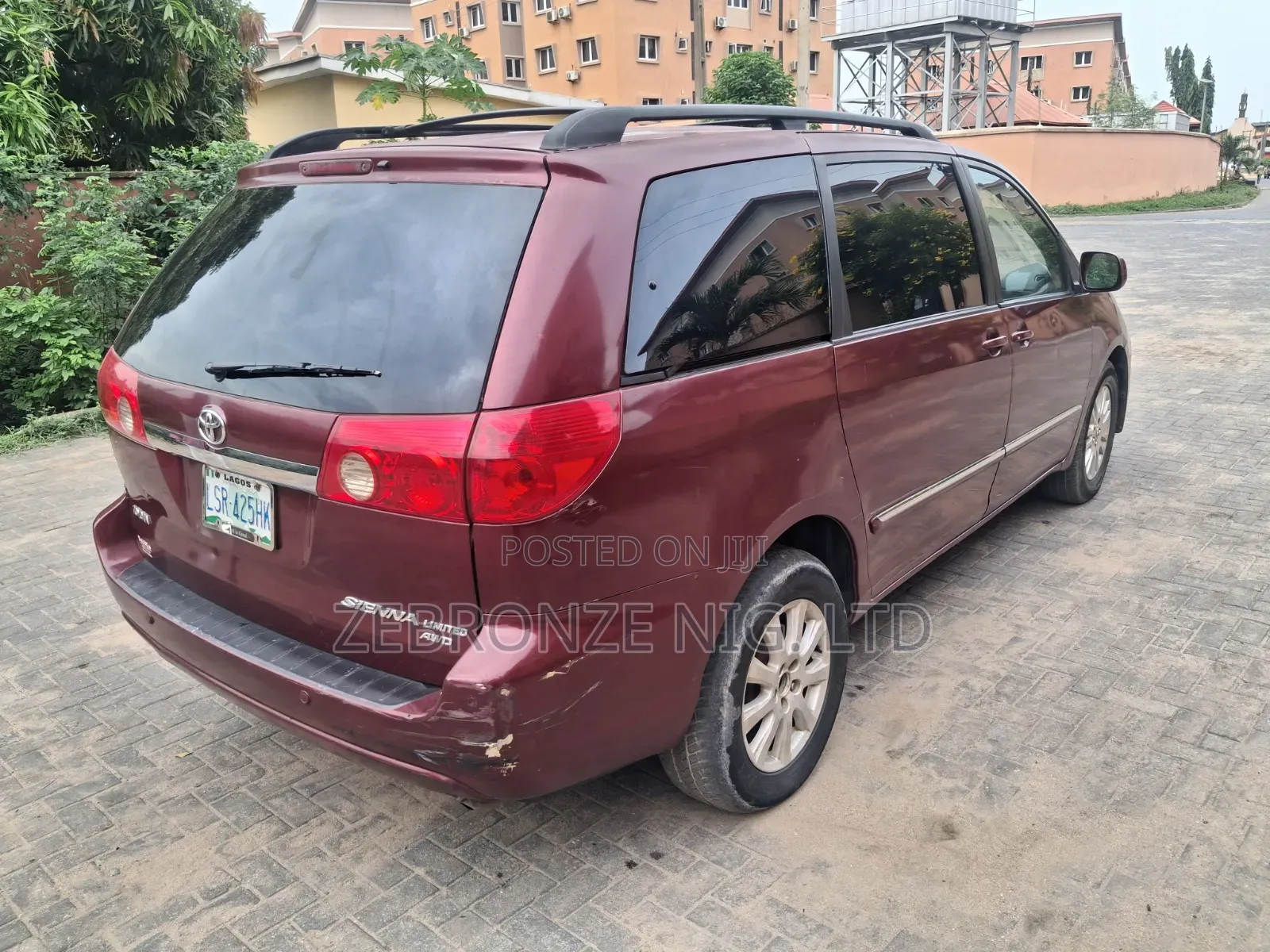 Toyota Sienna XLE Limited 4WD 2008 Red