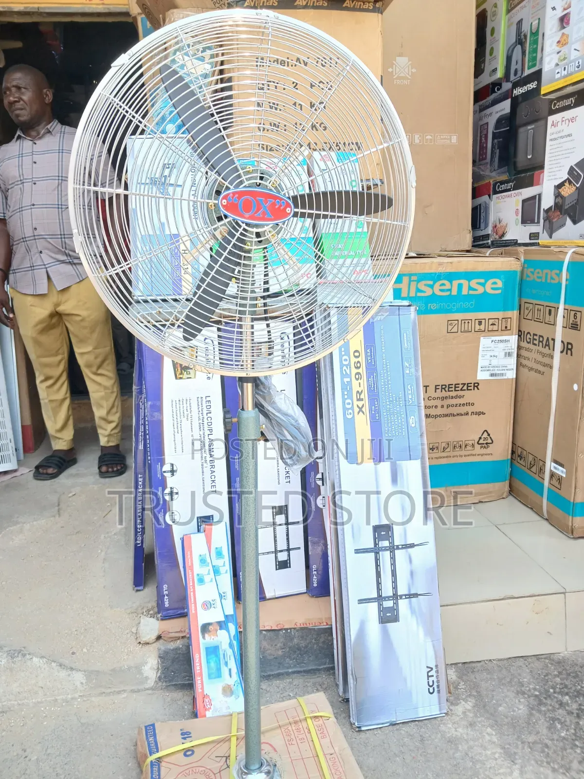 Ox 20 Inch Industrial Standing Fan