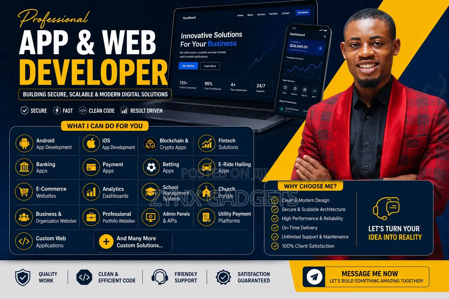 Professional App Website Developer | Fintech Blockchain Apps
