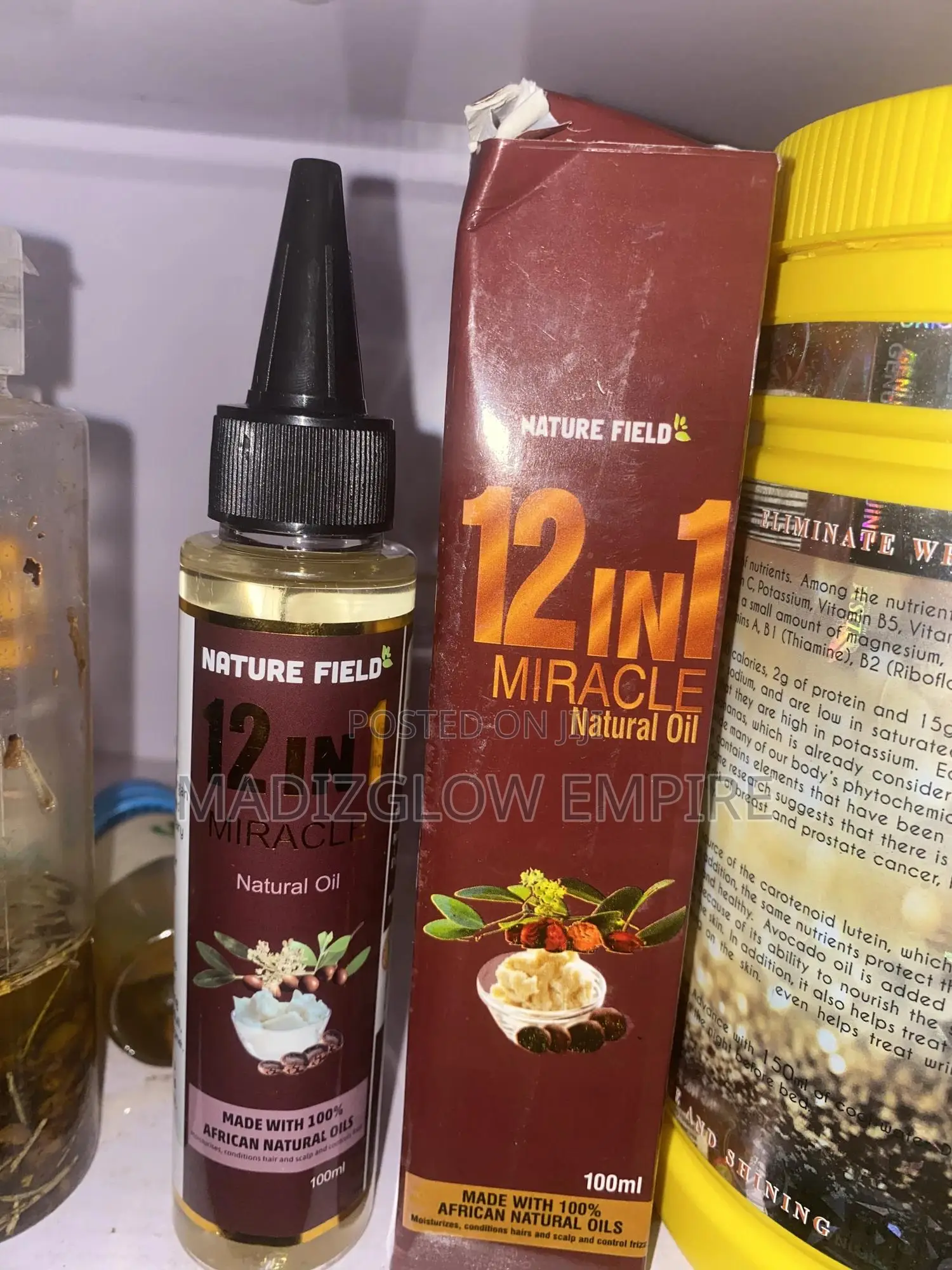 12 in 1 Miracle Natural Oil for Hair Growth