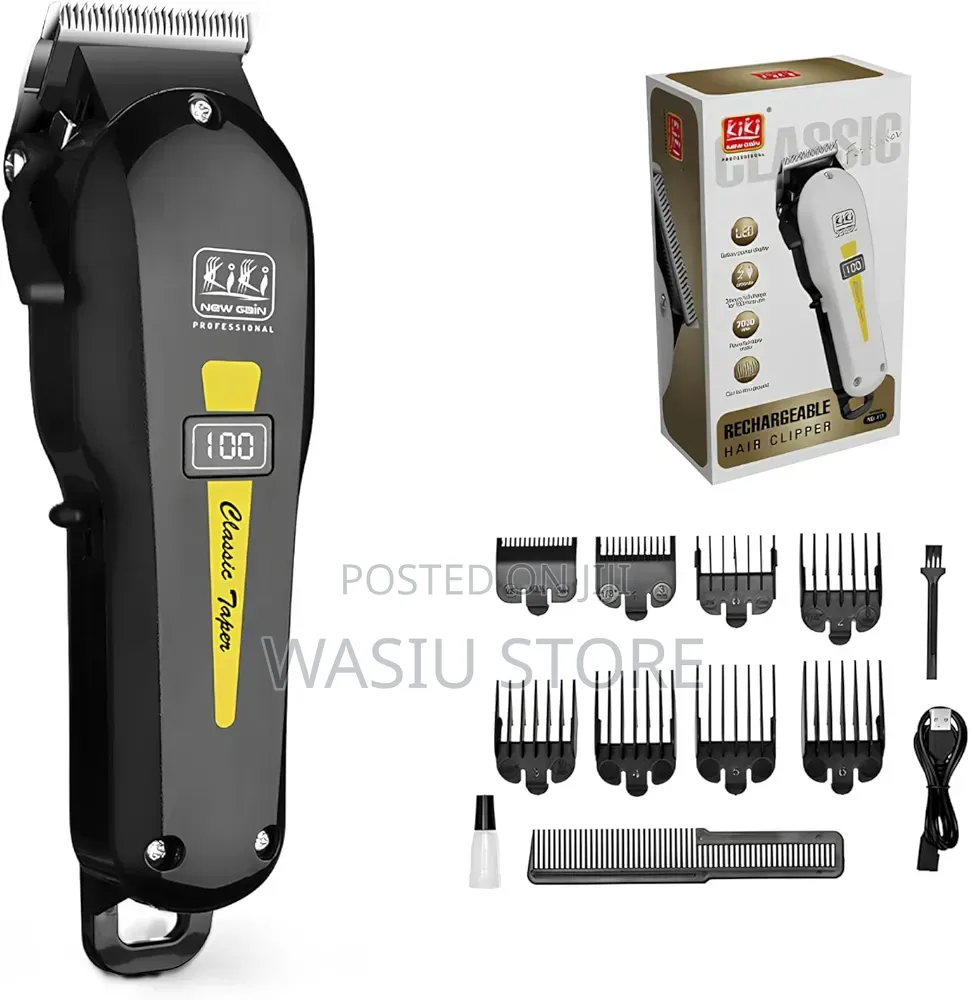 Kiki New Gain Ng-117 Professional Rechargeable Hair Clipper
