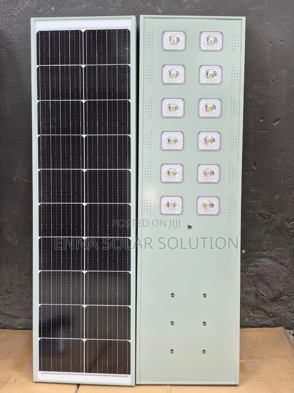 100w 12-Eye All-in-One Solar Industrial Street Light With Pole Bracket