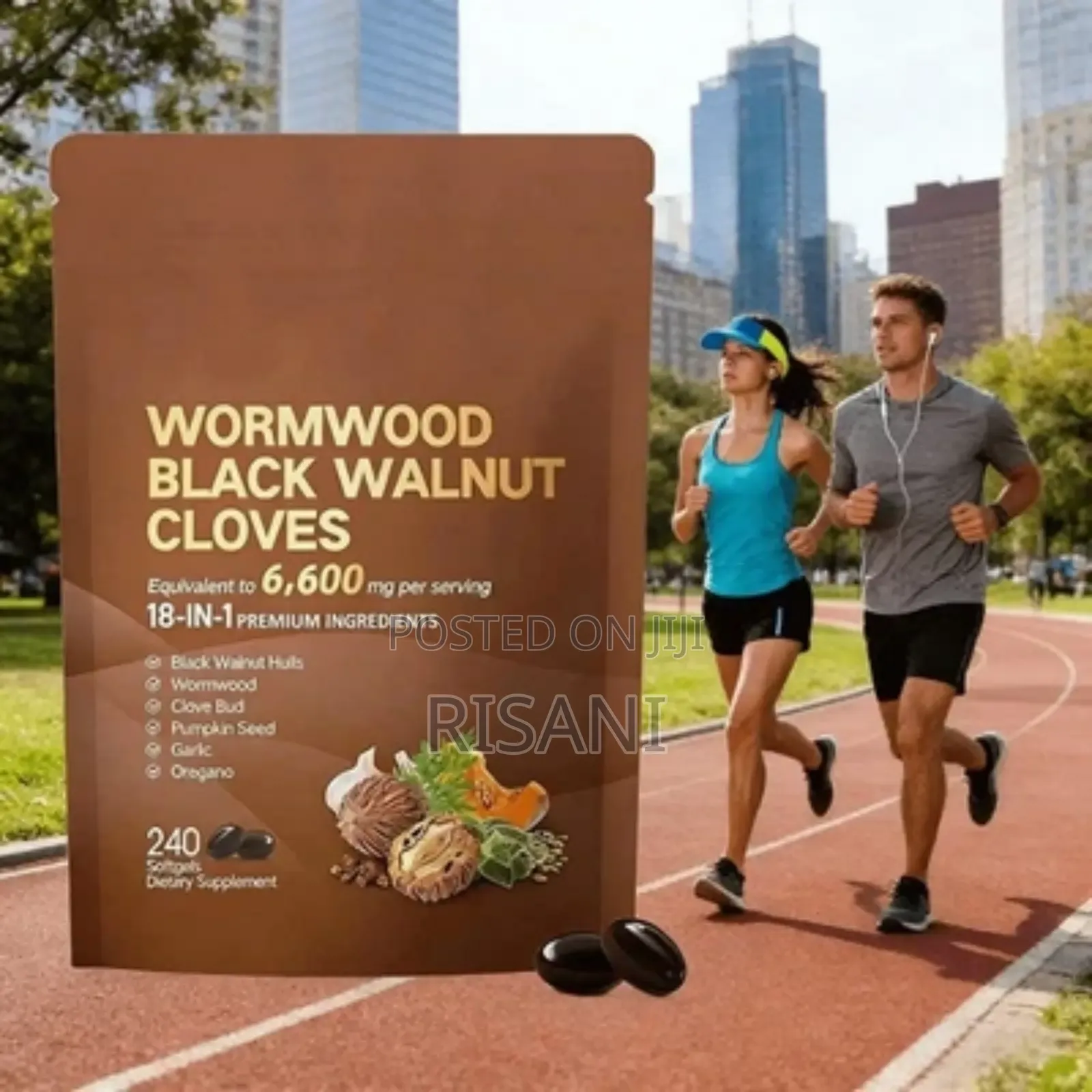 Vivonu Wormwood Black Walnut Cloves Capsules,Natural Cleanse