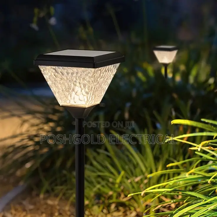 Solar Crystal Pathway Light