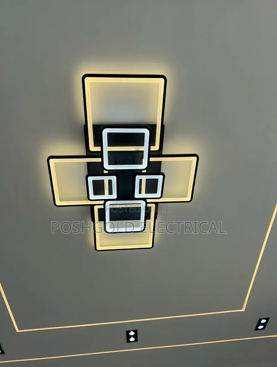 Geometric Led Ceiling Light