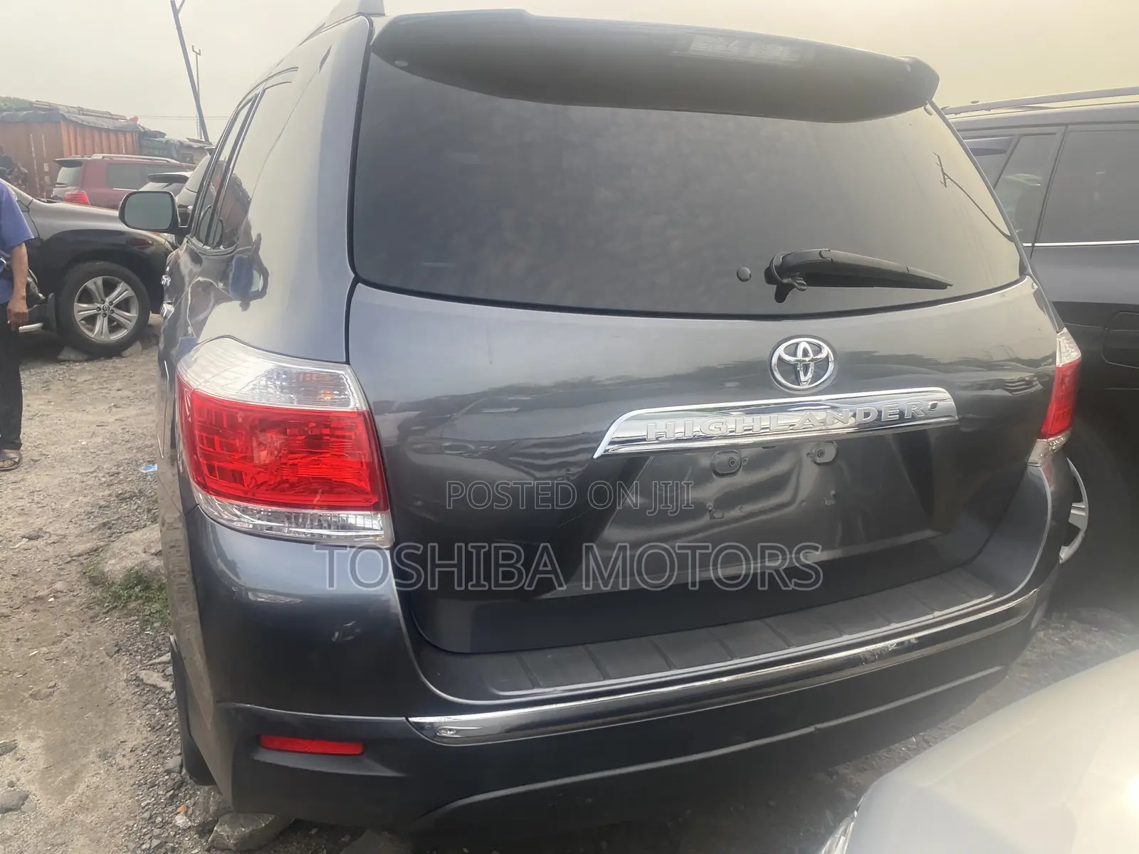 Toyota Highlander Limited 2012 Gray