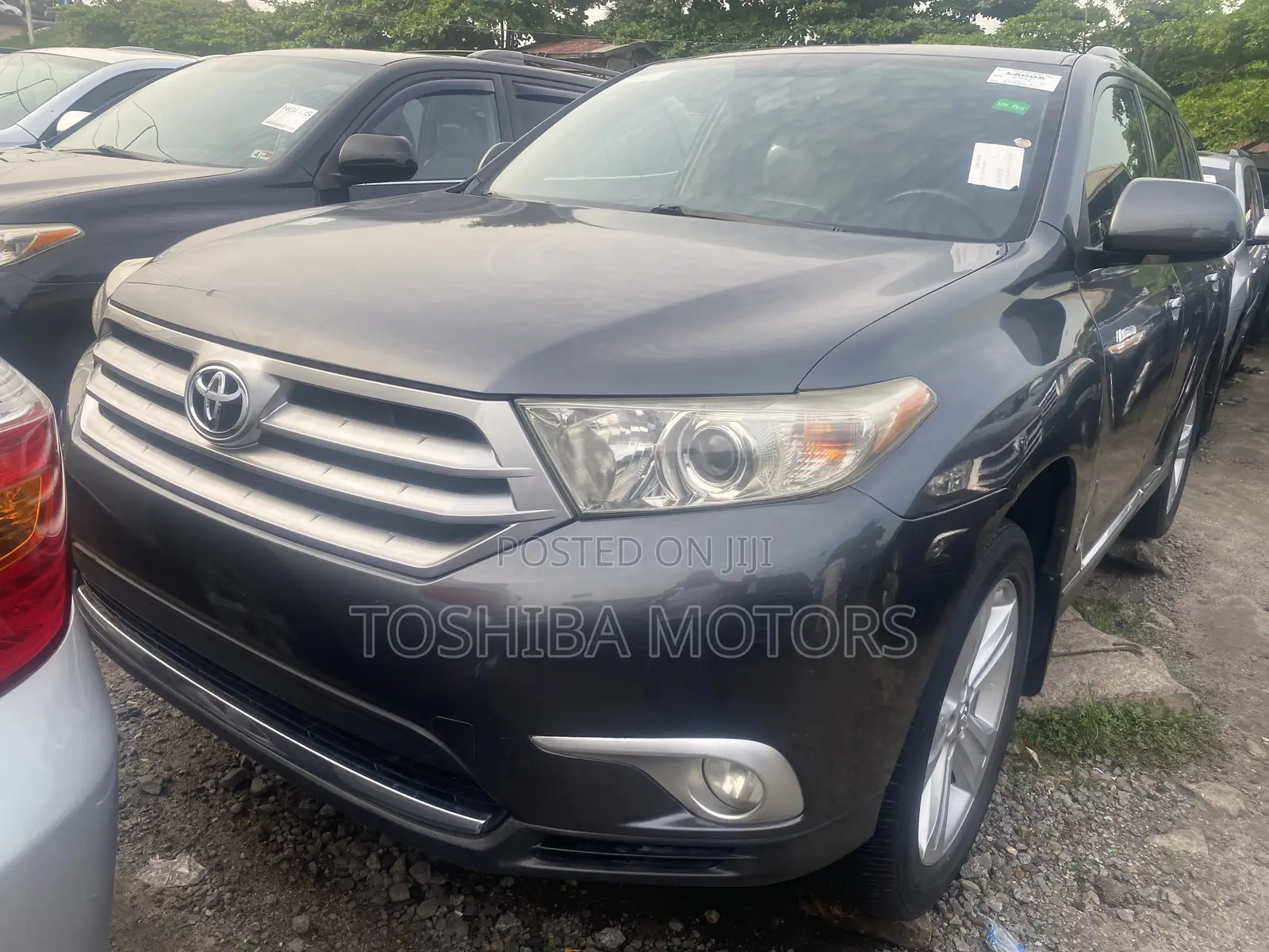 Toyota Highlander Limited 2012 Gray