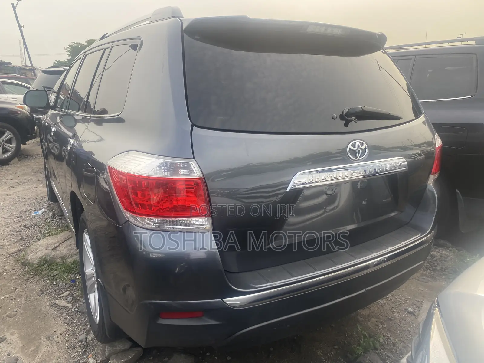 Toyota Highlander Limited 2012 Gray
