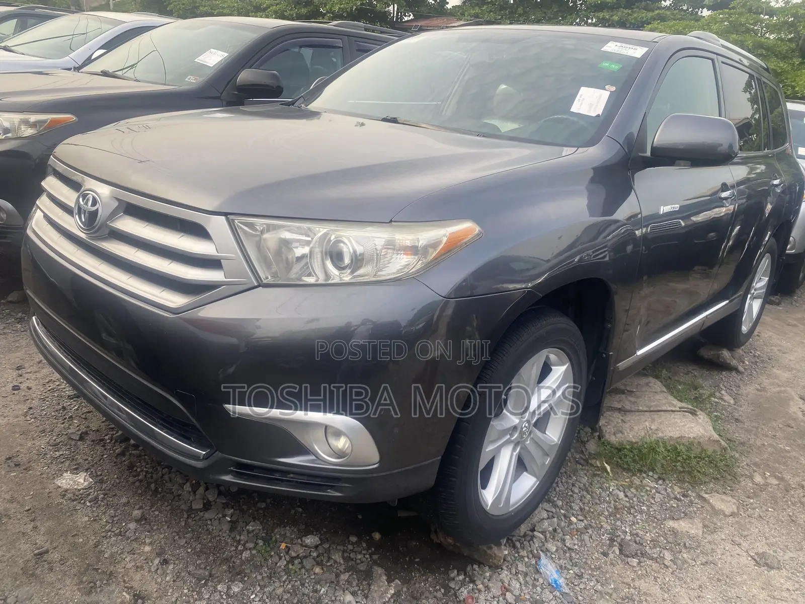 Toyota Highlander Limited 2012 Gray