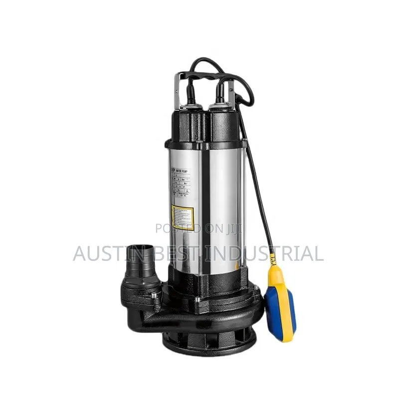 1hp Sewage Submersible Pump