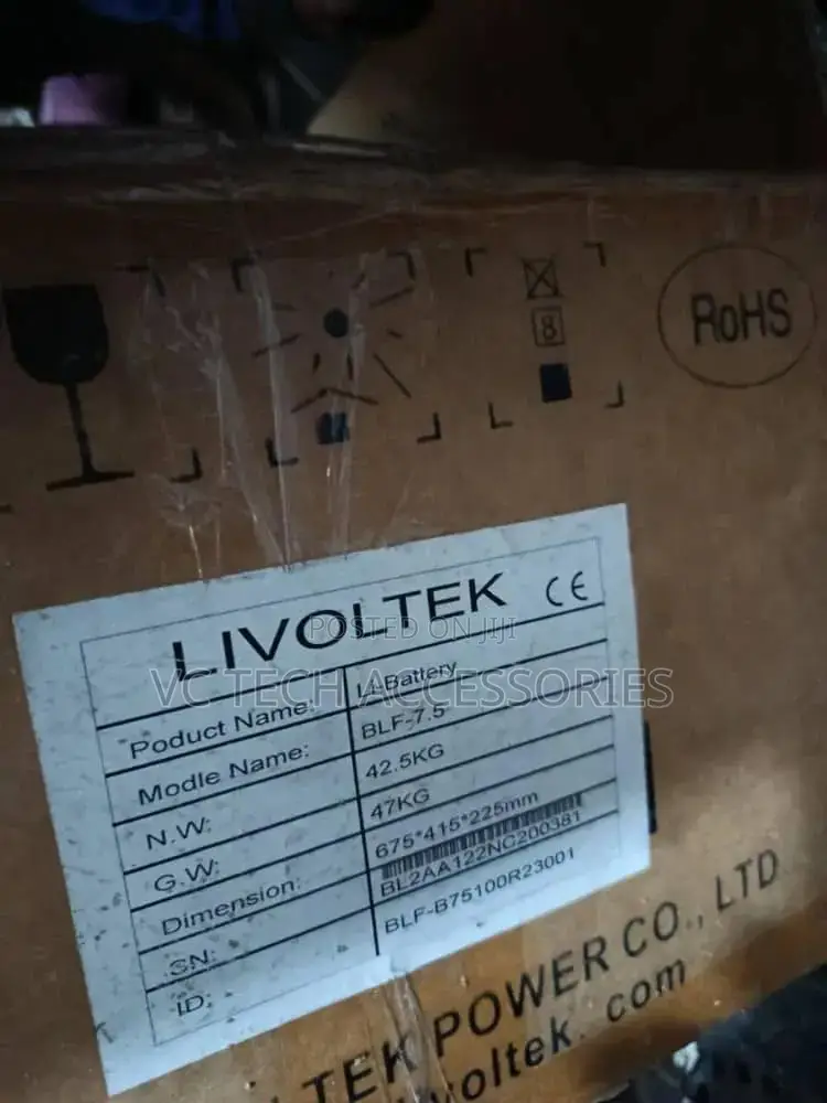 Livoltek 7.5kwh 48v Ion Lithium Battery
