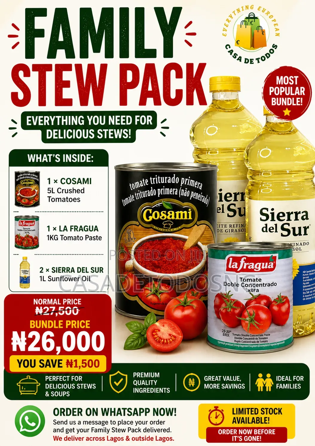 Premium Tomato Oil Bundles Now Available