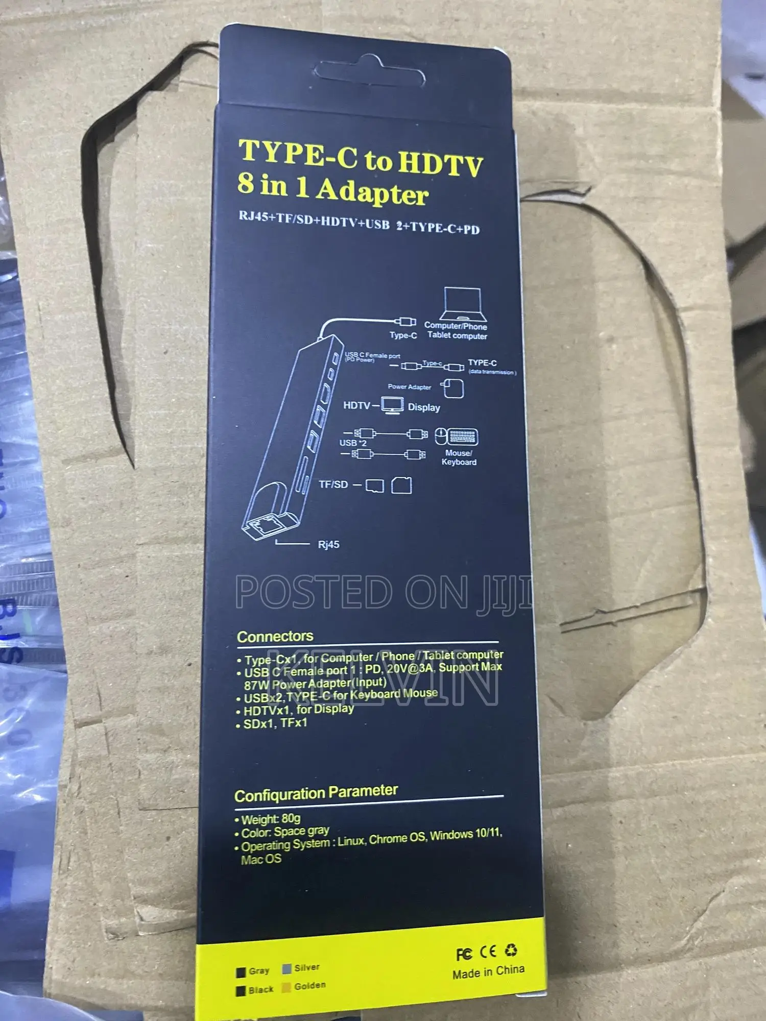 8 in 1 Type C Adapter