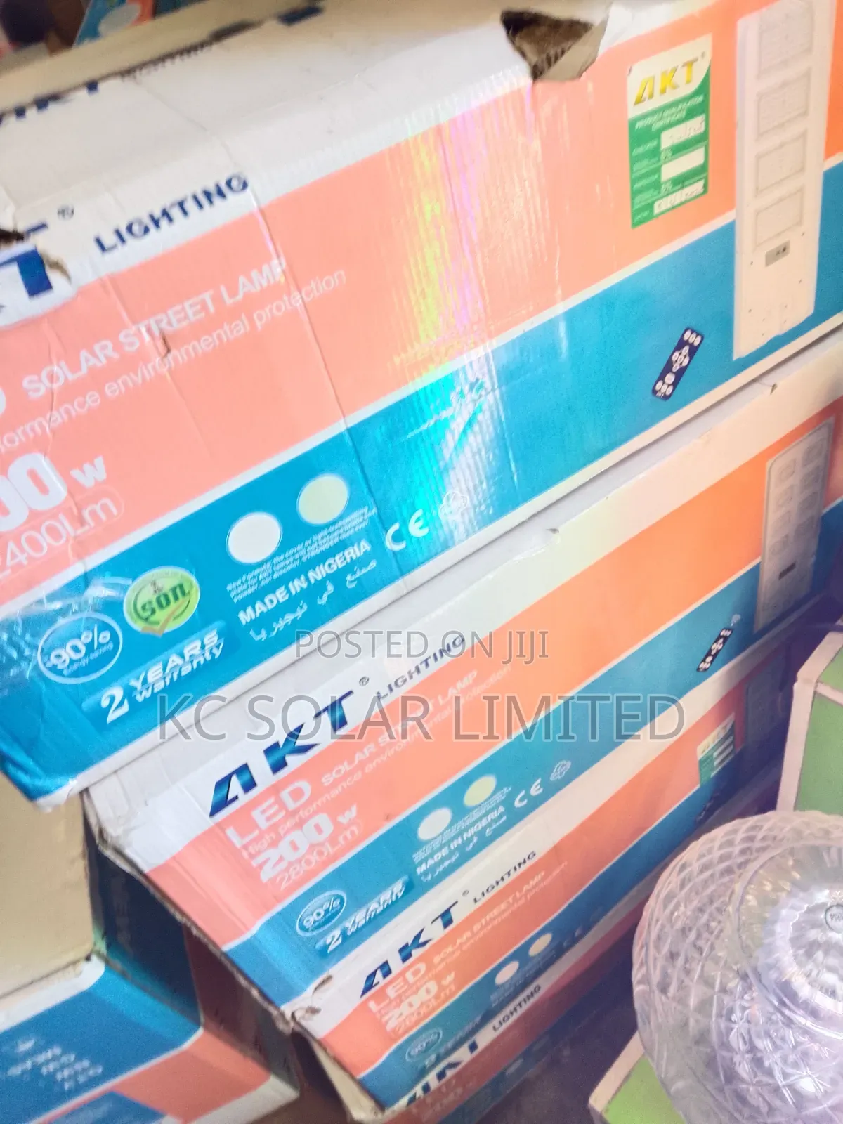 200w Akt Solar Street Light