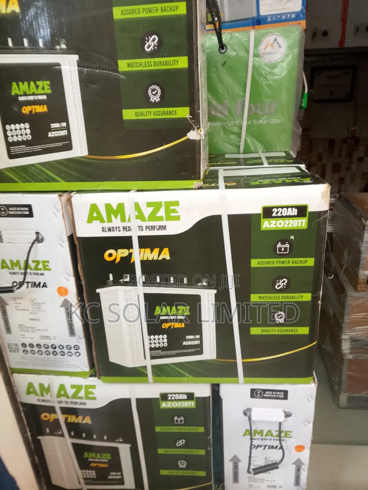 12v,220ah Amaze Tubular Battery