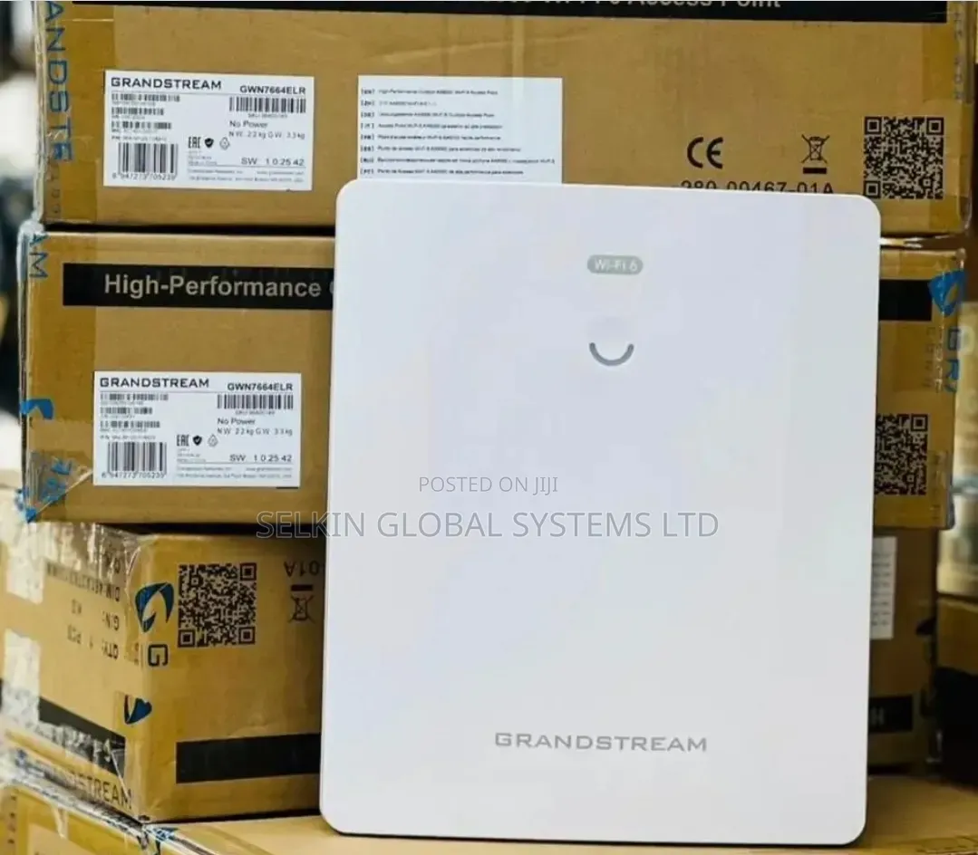 Grandstream Ax6000 7664elr Wifi 6 High Performance Accesspoint