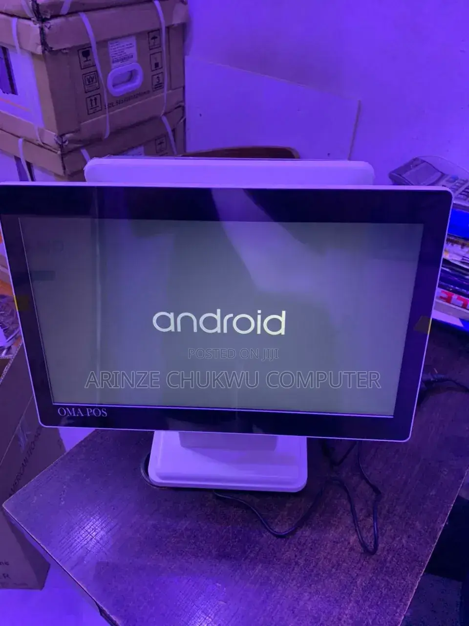 Pos System Point of Sales Double Screen Android Version