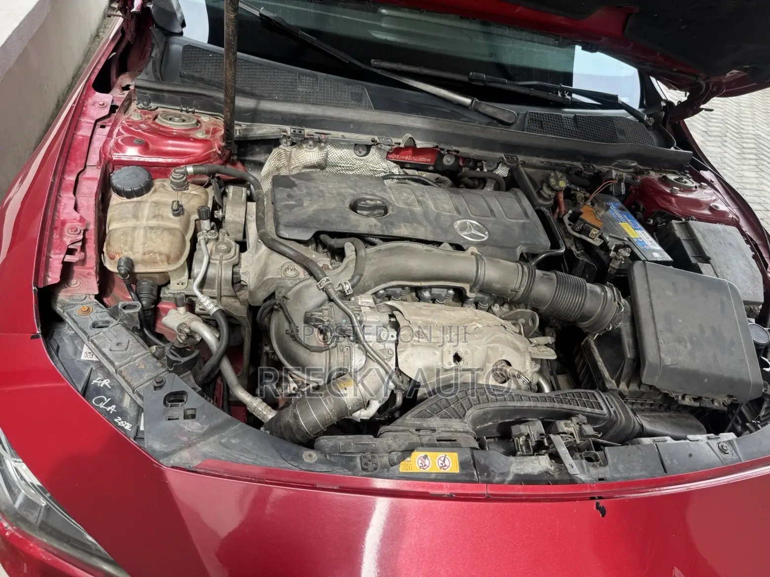 Mercedes-Benz CLA-Class CLA 250 4MATIC Sedan 2020 Red