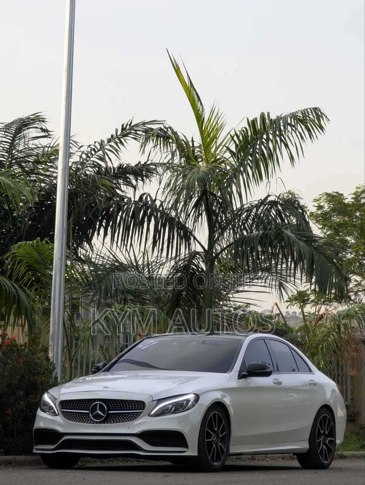 Mercedes-Benz C450 2016 White