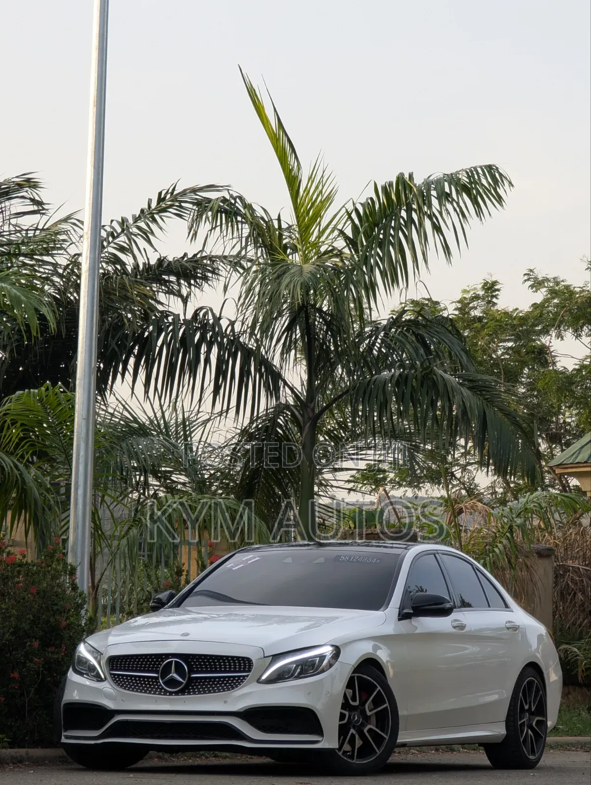 Mercedes-Benz C450 2016 White