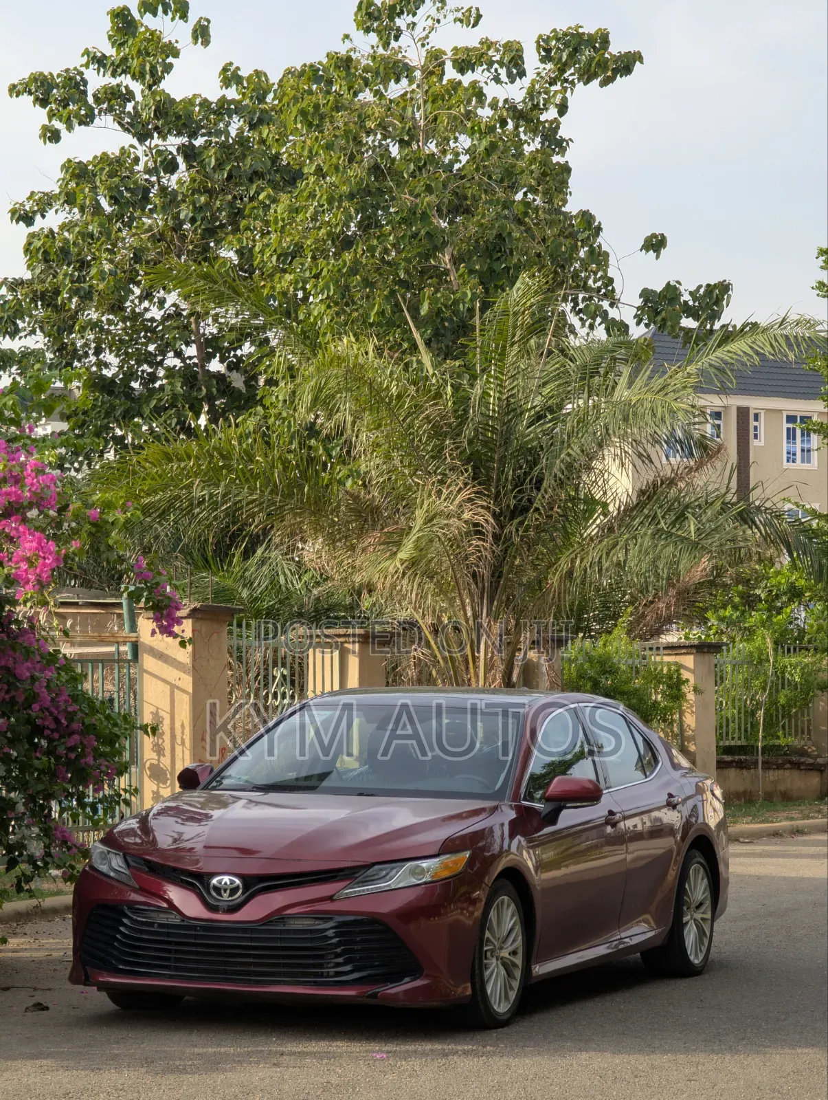 Toyota Camry XLE V6 (3.5L V6 8A) 2019 Red