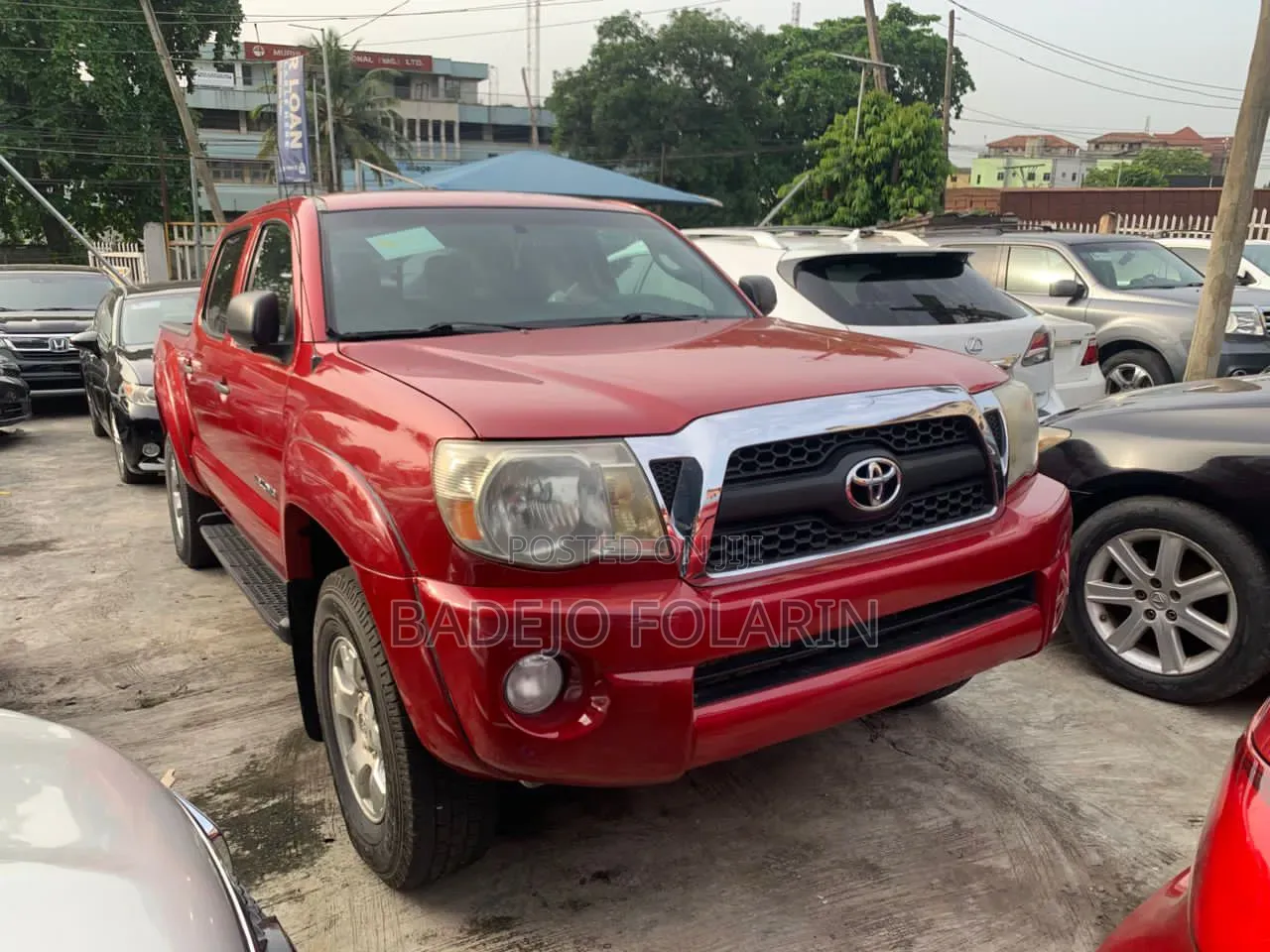 Toyota Tacoma Double Cab V6 2012 Red