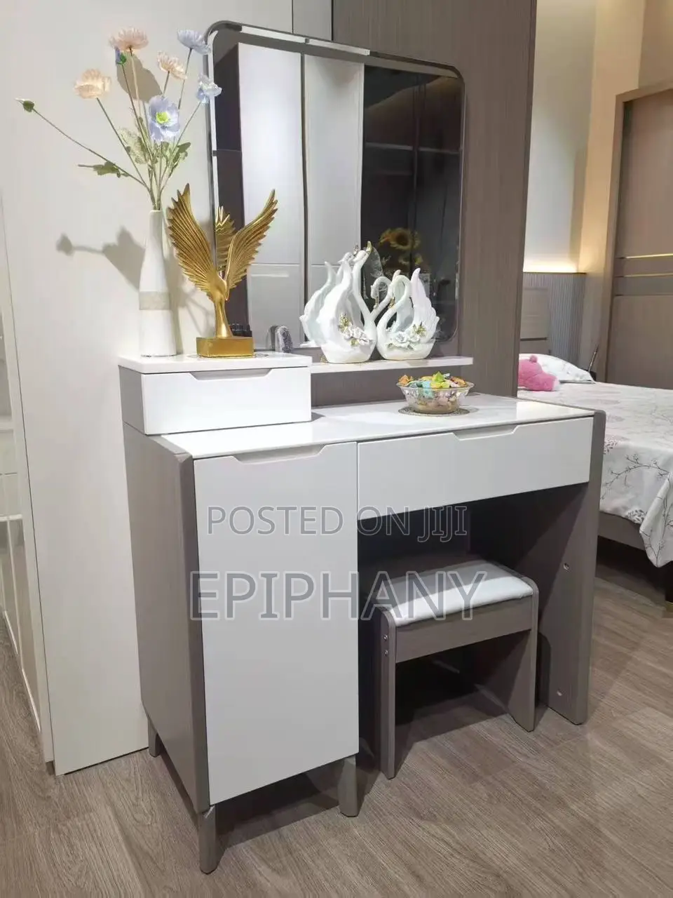 Bed Flame 6/7 With Dresser