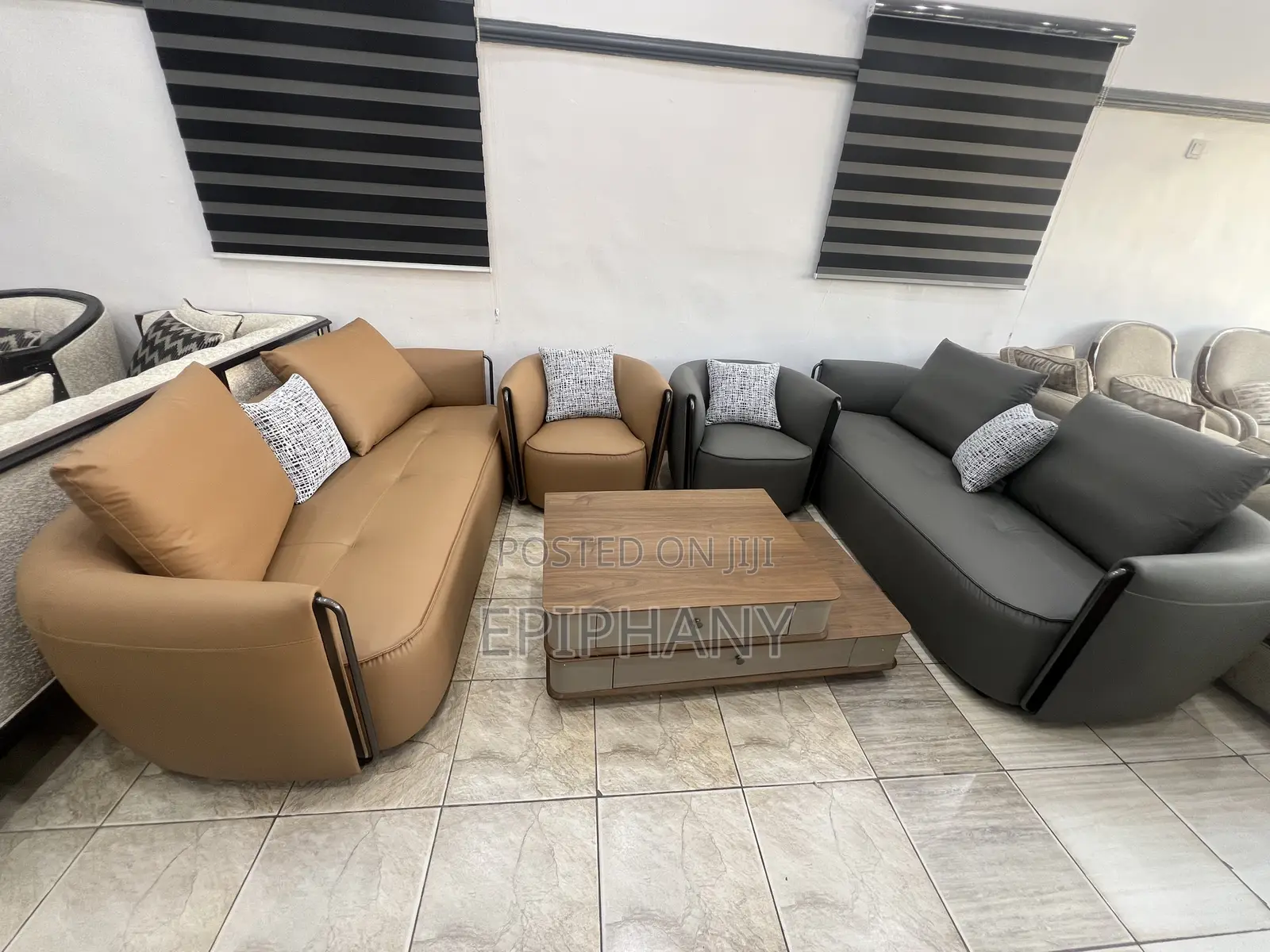 Contemporary Sofa Chair 3+3+1+1
