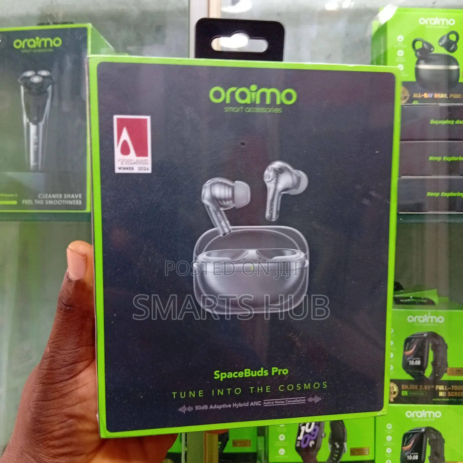 Oraimo Spacebuds Pro (Otw-930) 50db Hybrid Anc TWS Earbuds