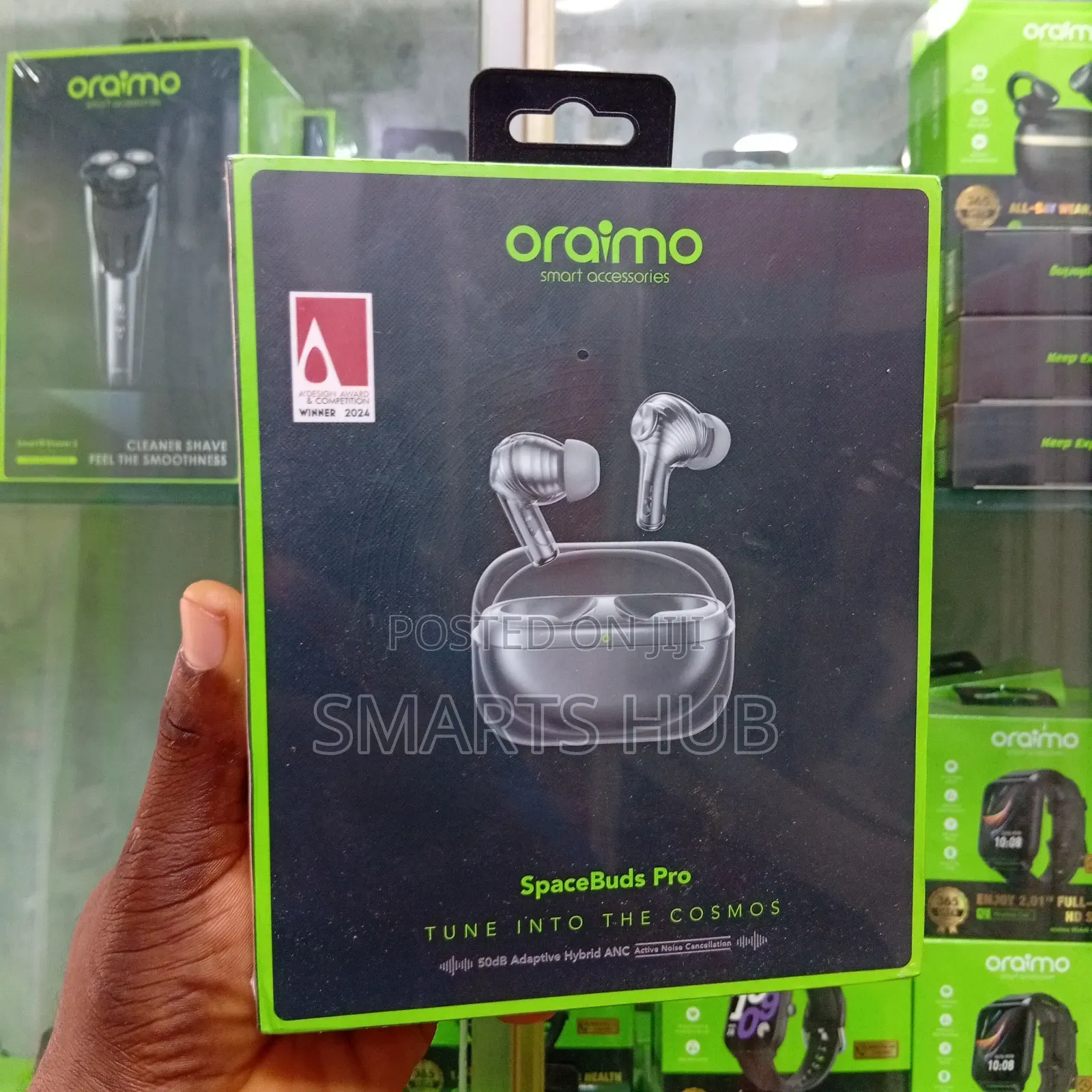 Oraimo Spacebuds Pro (Otw-930) 50db Hybrid Anc TWS Earbuds