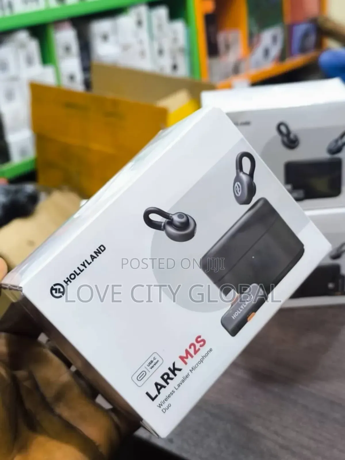 Hollyland Lark M2s Wireles Lavalier Microphone 35h iPhone Android Anc