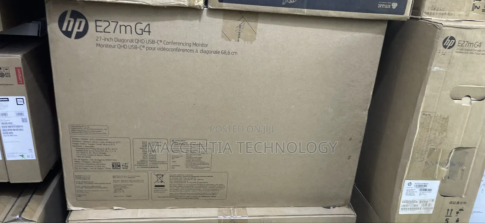 Hp E27m G4 QHD Usb-C Conferencing Monitor