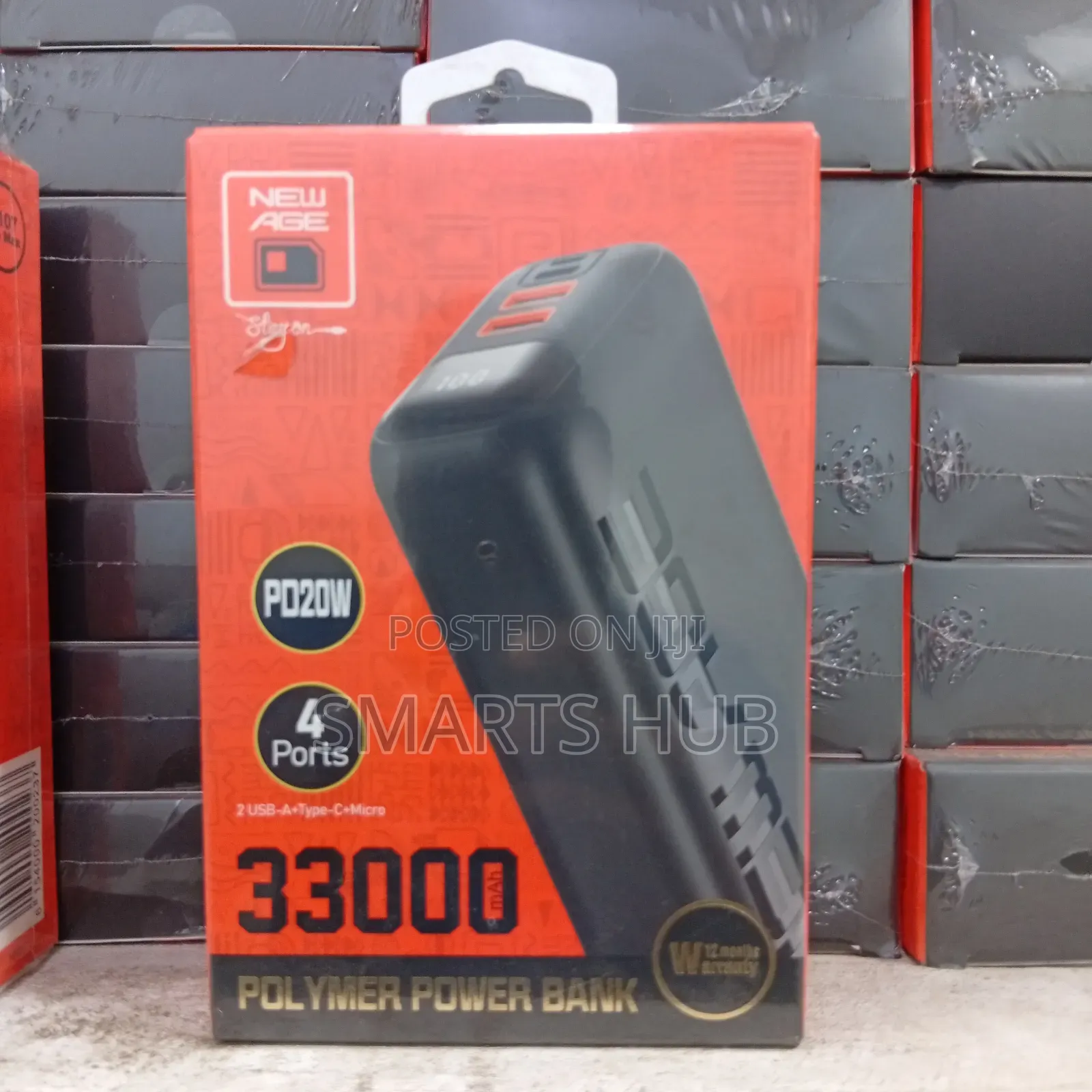 New Age 33,000mah Power Bank