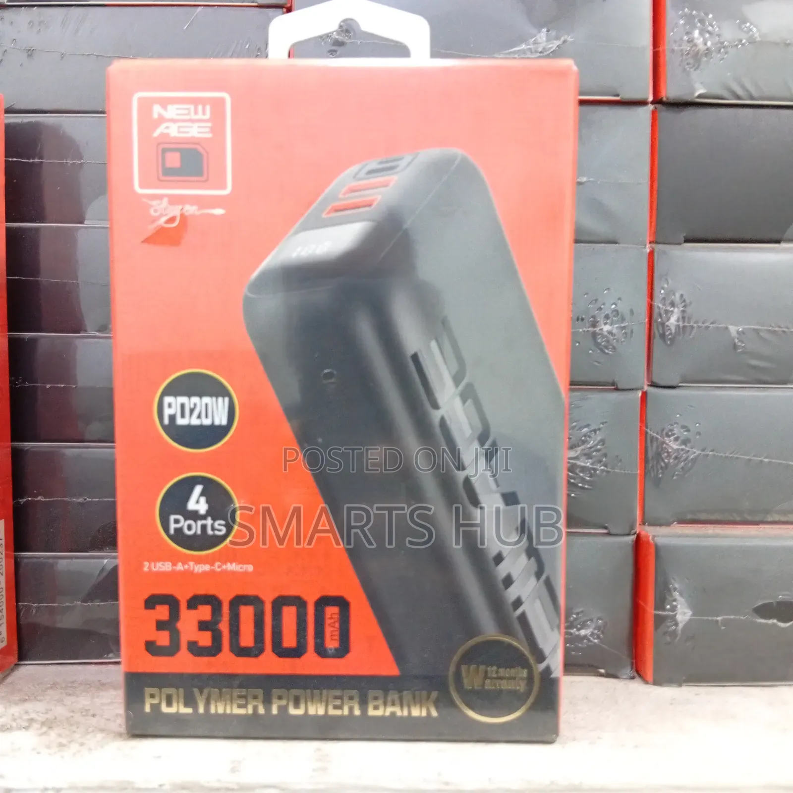New Age 33,000mah Power Bank
