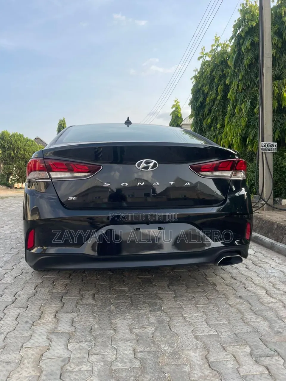 Hyundai Sonata 2018 Black