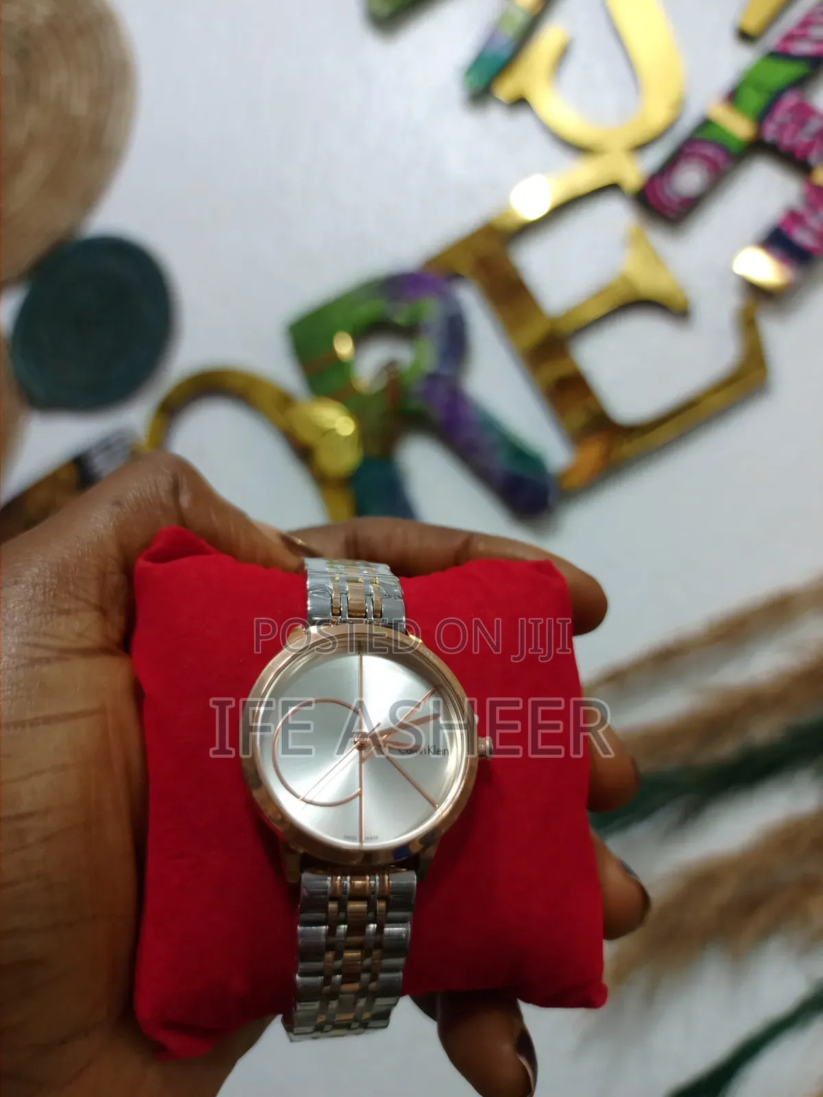 C.K Ladies Chain Wristwatch