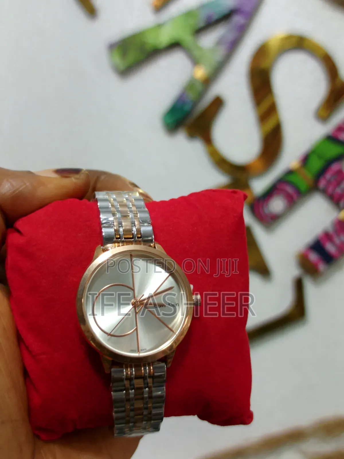 C.K Ladies Chain Wristwatch