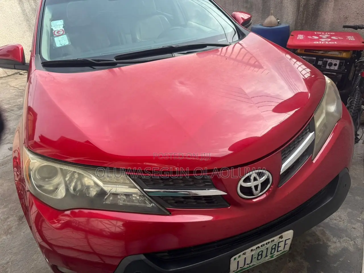 Toyota RAV4 XLE AWD (2.5L 4cyl 6A) 2013 Red