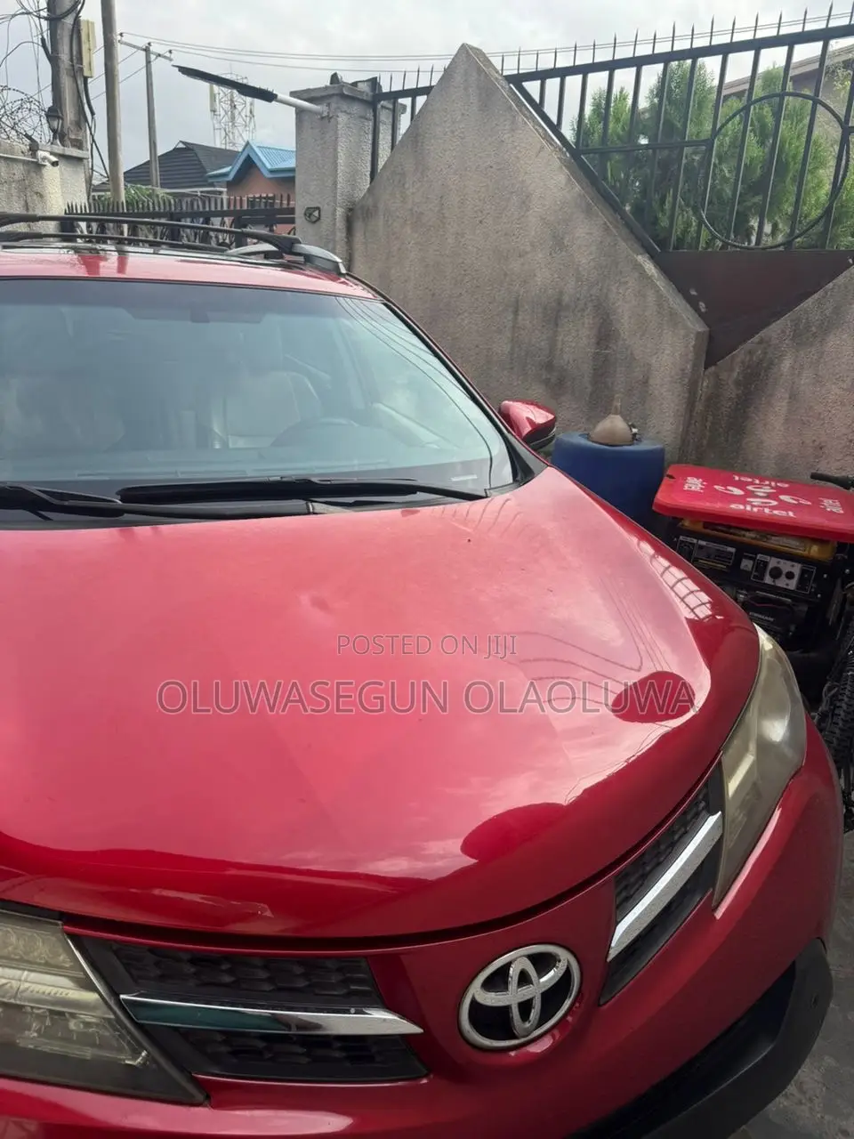 Toyota RAV4 XLE AWD (2.5L 4cyl 6A) 2013 Red