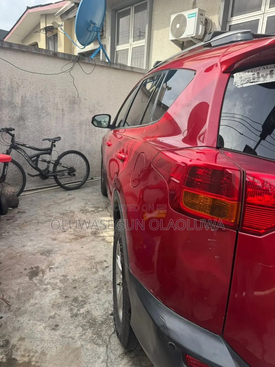 Toyota RAV4 XLE AWD (2.5L 4cyl 6A) 2013 Red