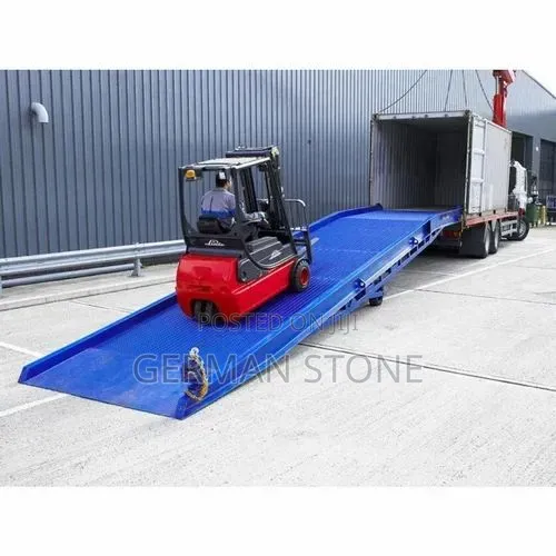 Mobile Hydraulic Container Loading Yard Ramp