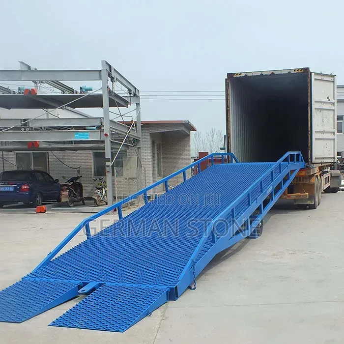 Mobile Hydraulic Container Loading Yard Ramp