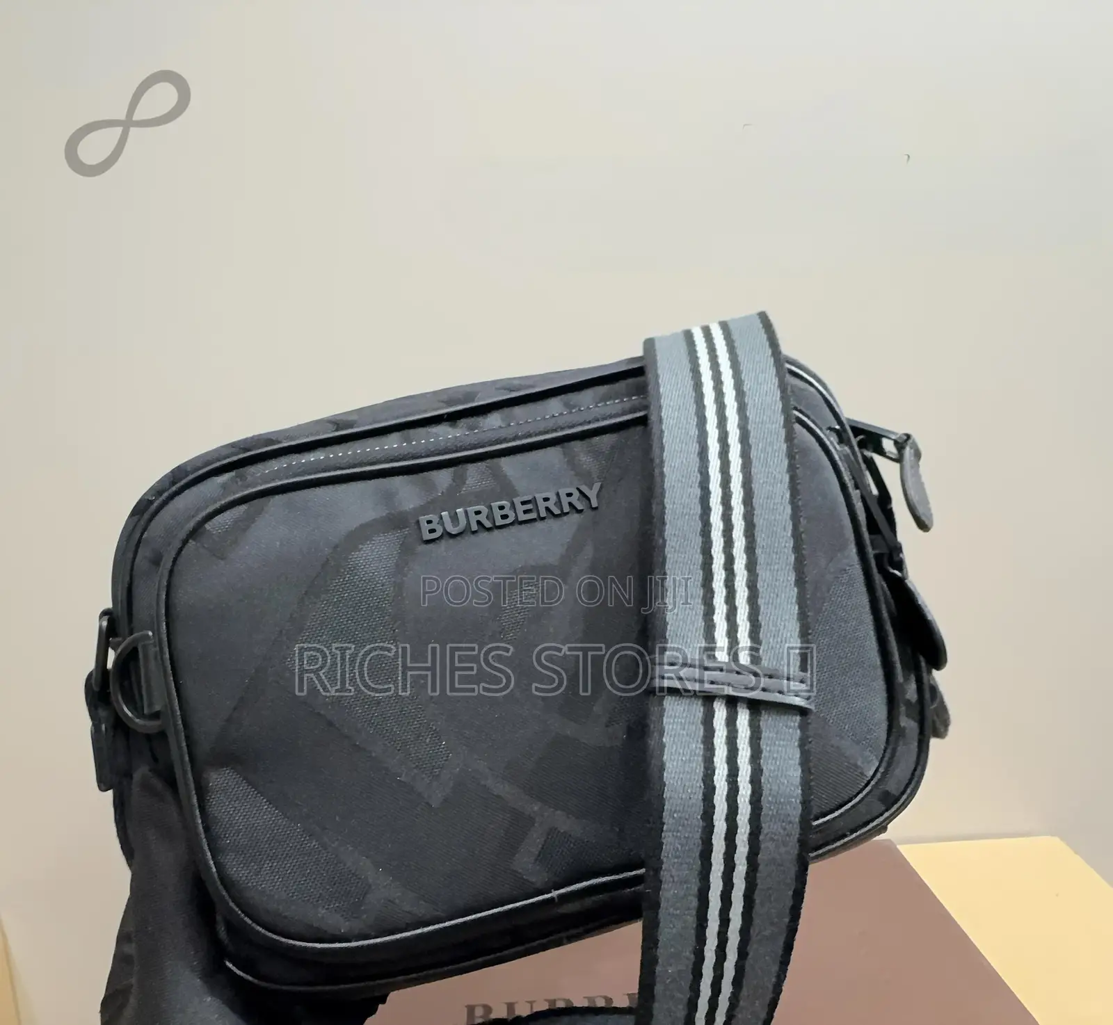 Burberry Jacquard Cross Body Bag