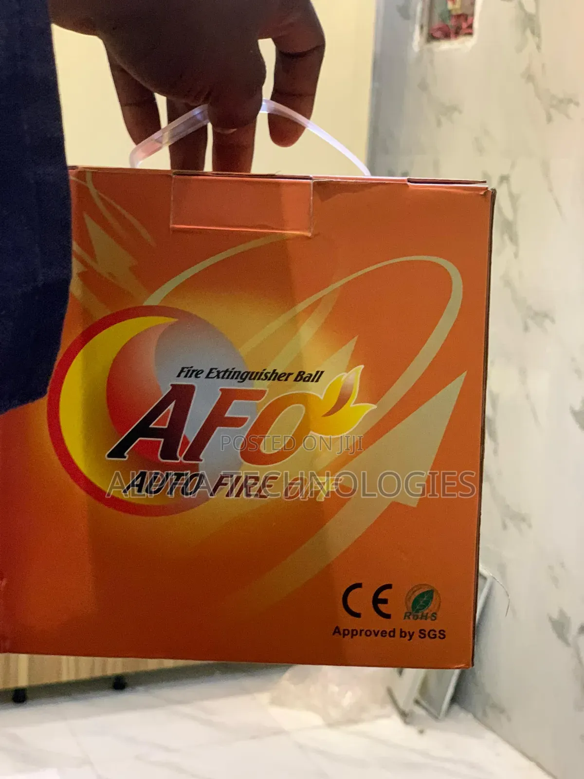 Auto Fire Off (Afo) Fire Extinguisher Ball