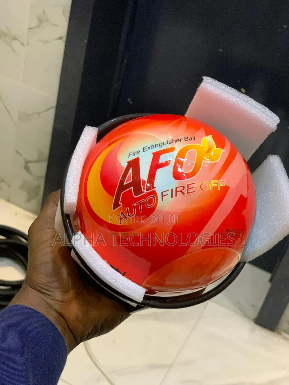 Auto Fire Off (Afo) Fire Extinguisher Ball