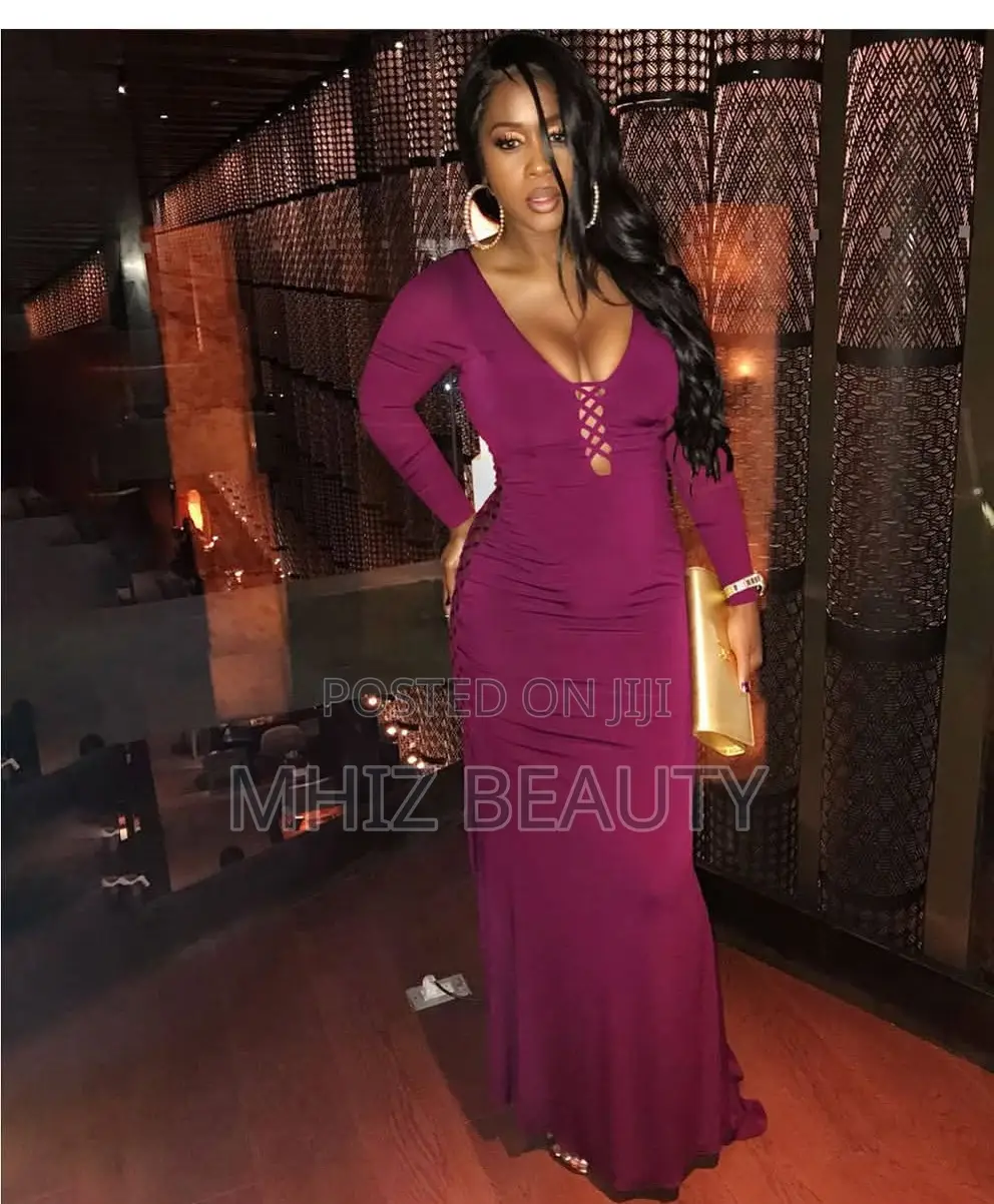 Maxi Dress in Wine