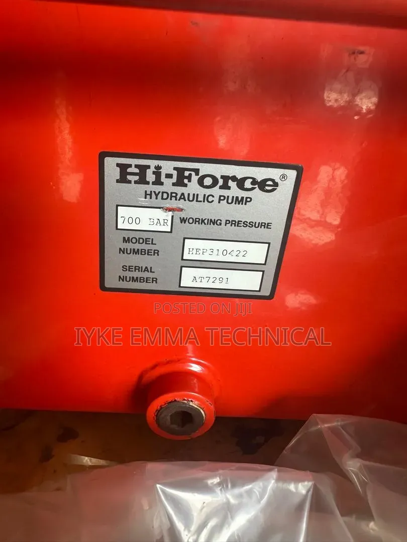 Hi-Force Electric Driven Hydraulic Pump 700 Bar